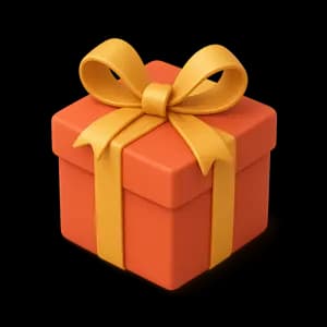 Gift box representing free Unive access for affiliates