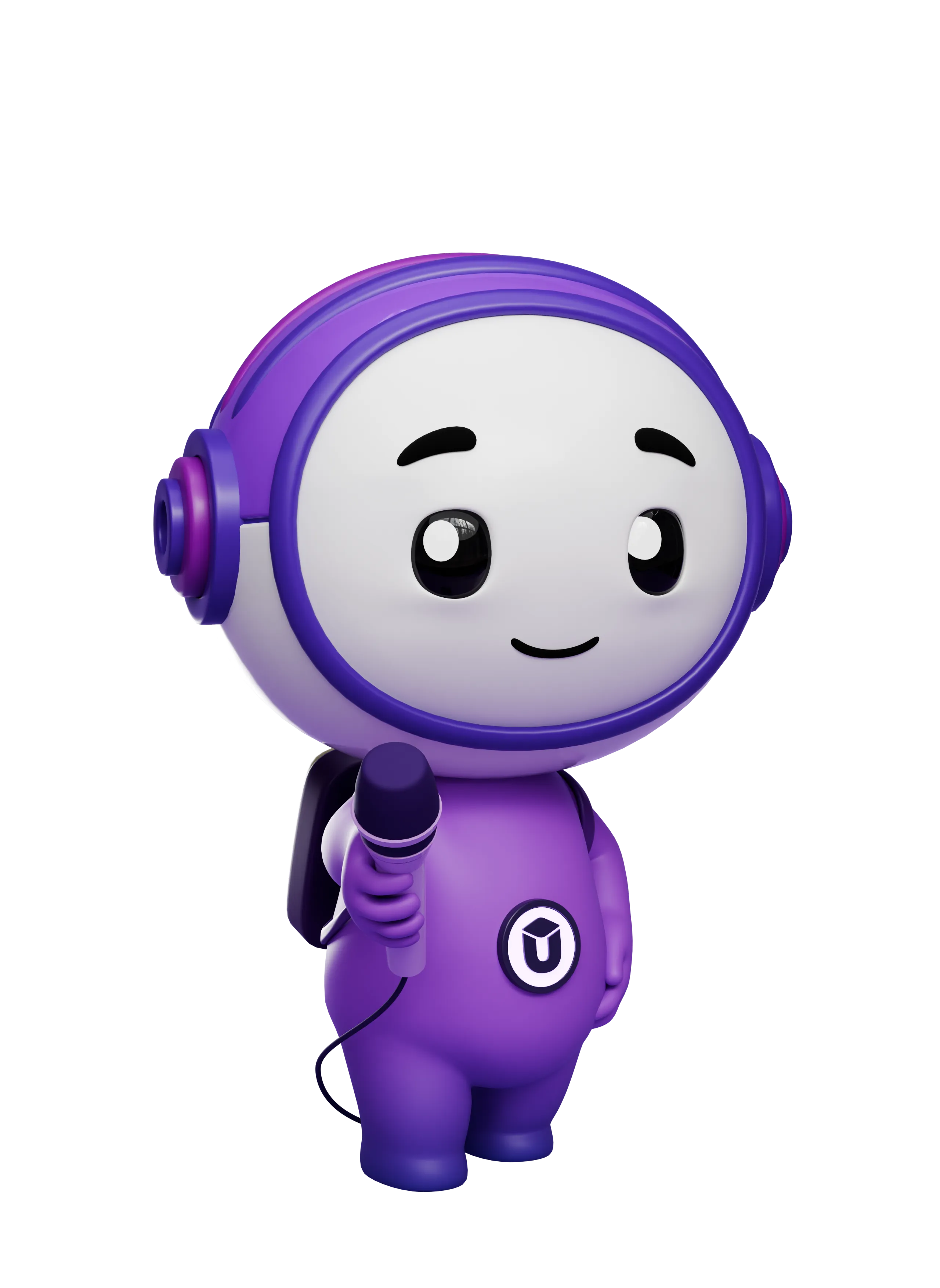 AI tutor character illustration