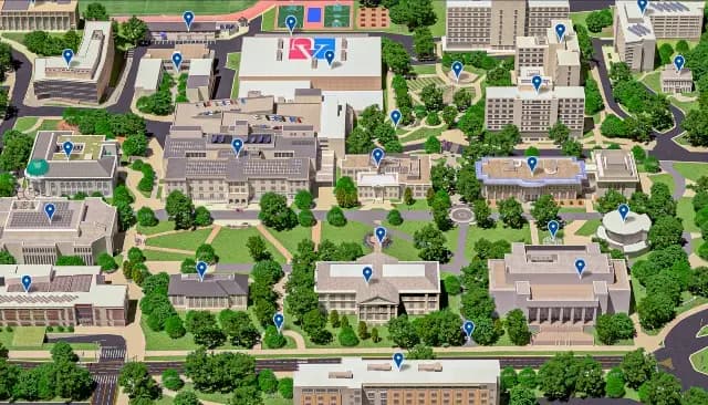 Campus / aerial photo
