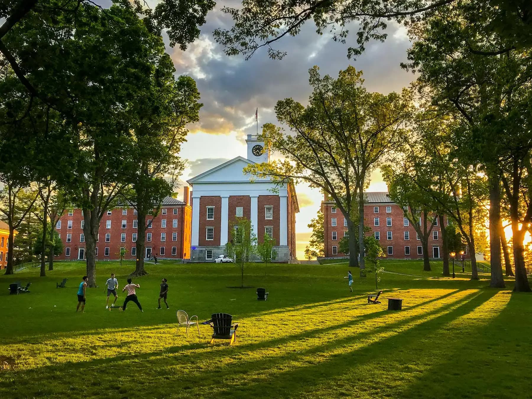 Amherst College campus image