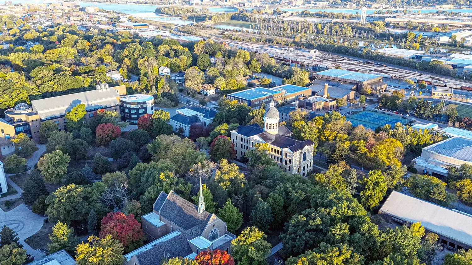 Augustana College campus image