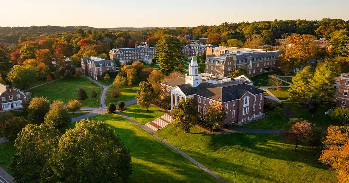 Babson College campus image