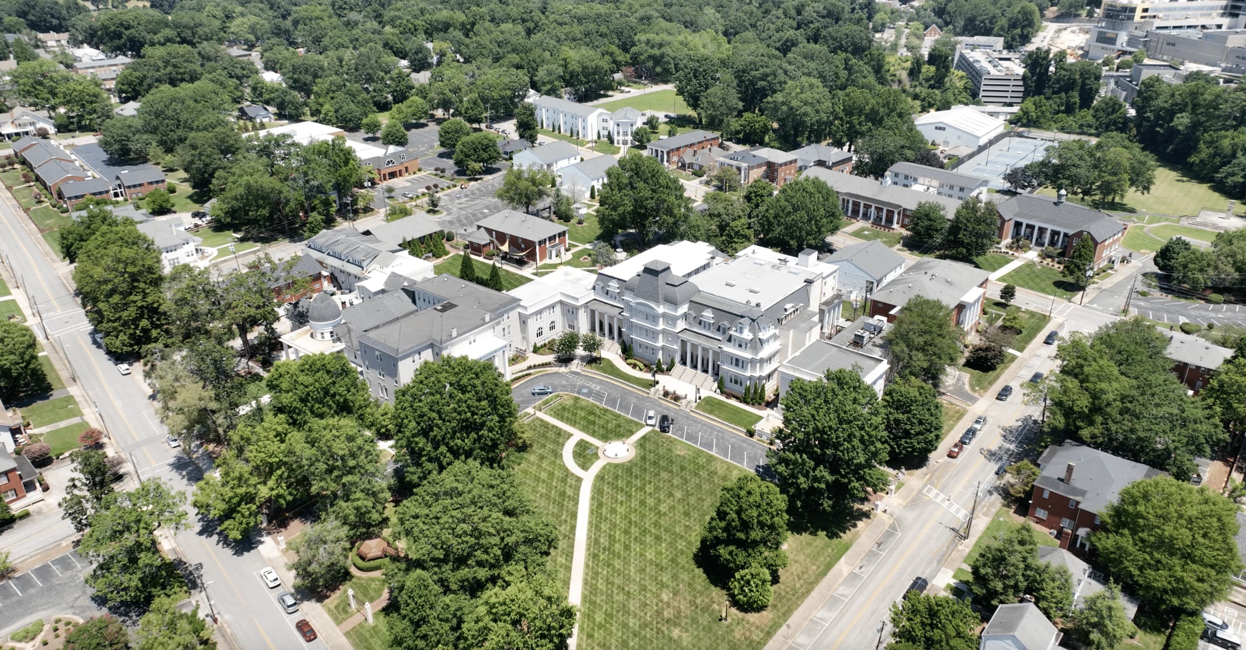 Campus / aerial photo