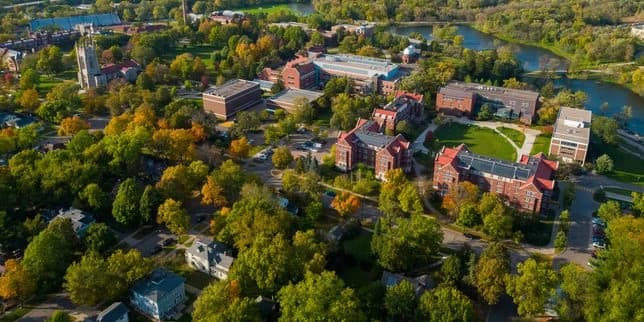 Campus / aerial photo