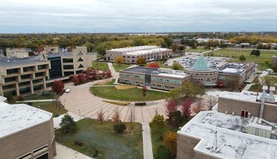 Campus / aerial photo