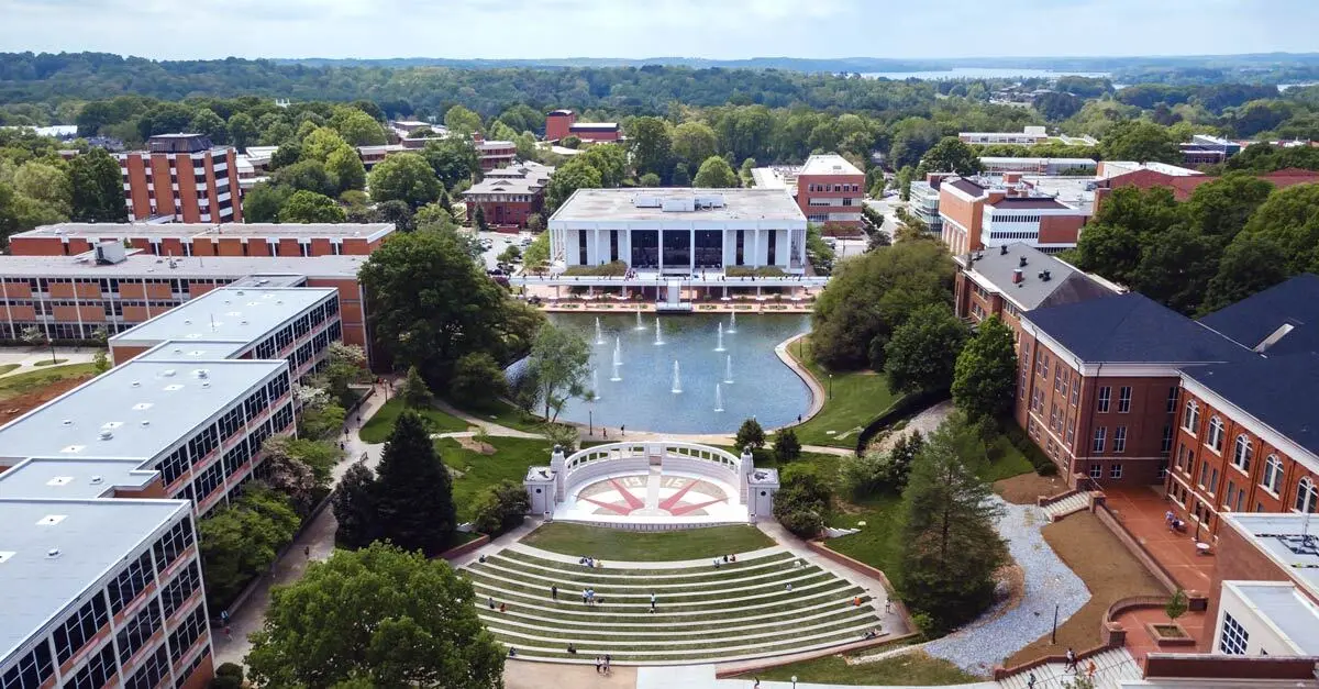 Clemson University campus image