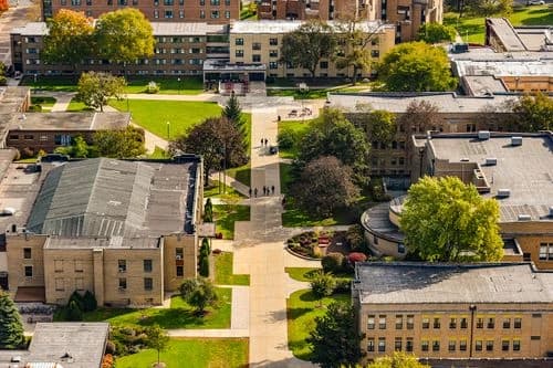 Campus / aerial photo
