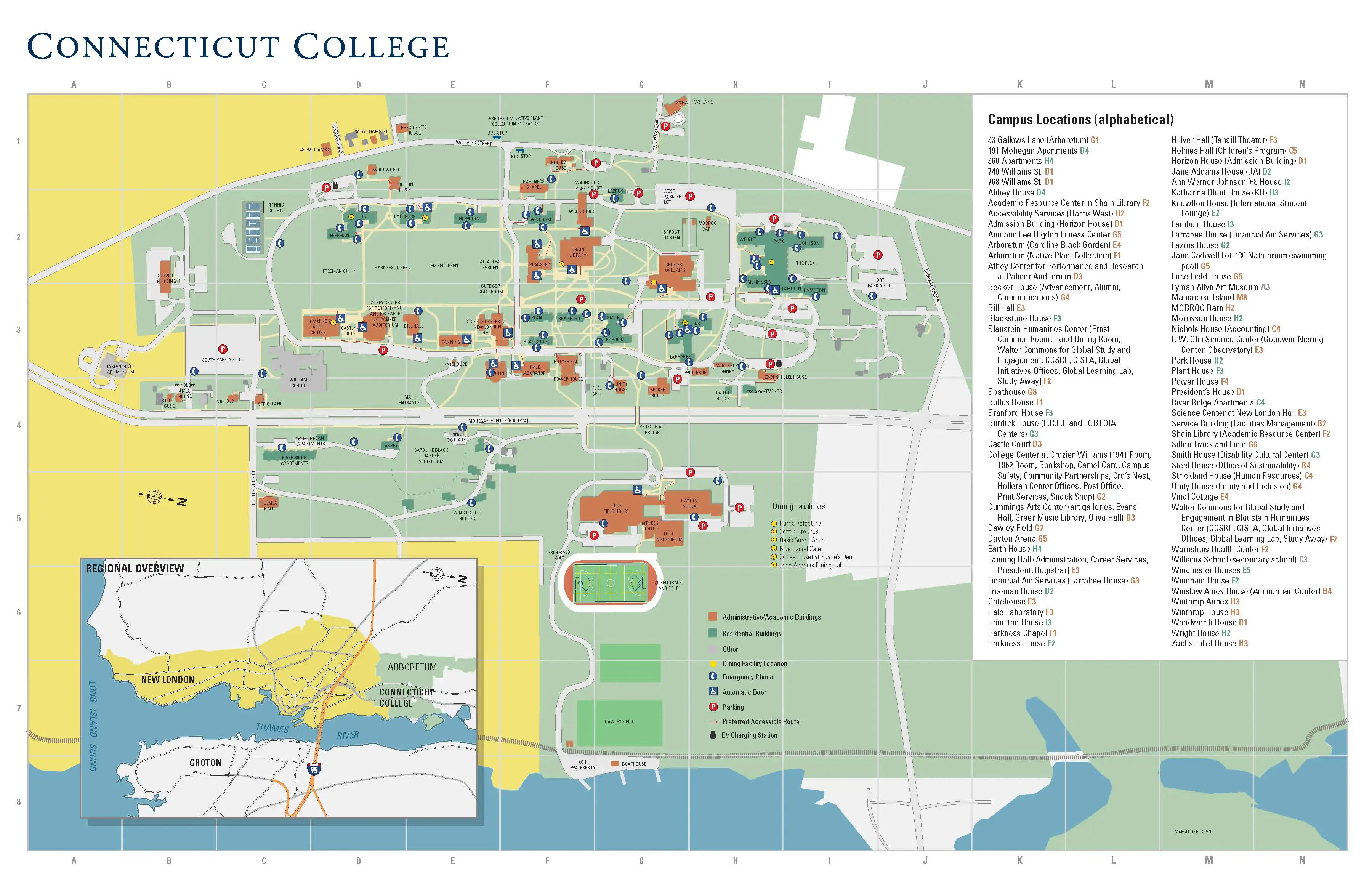 Connecticut College campus image