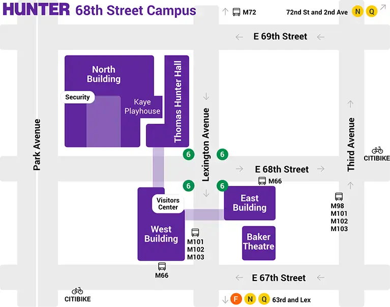 CUNY Hunter College campus image