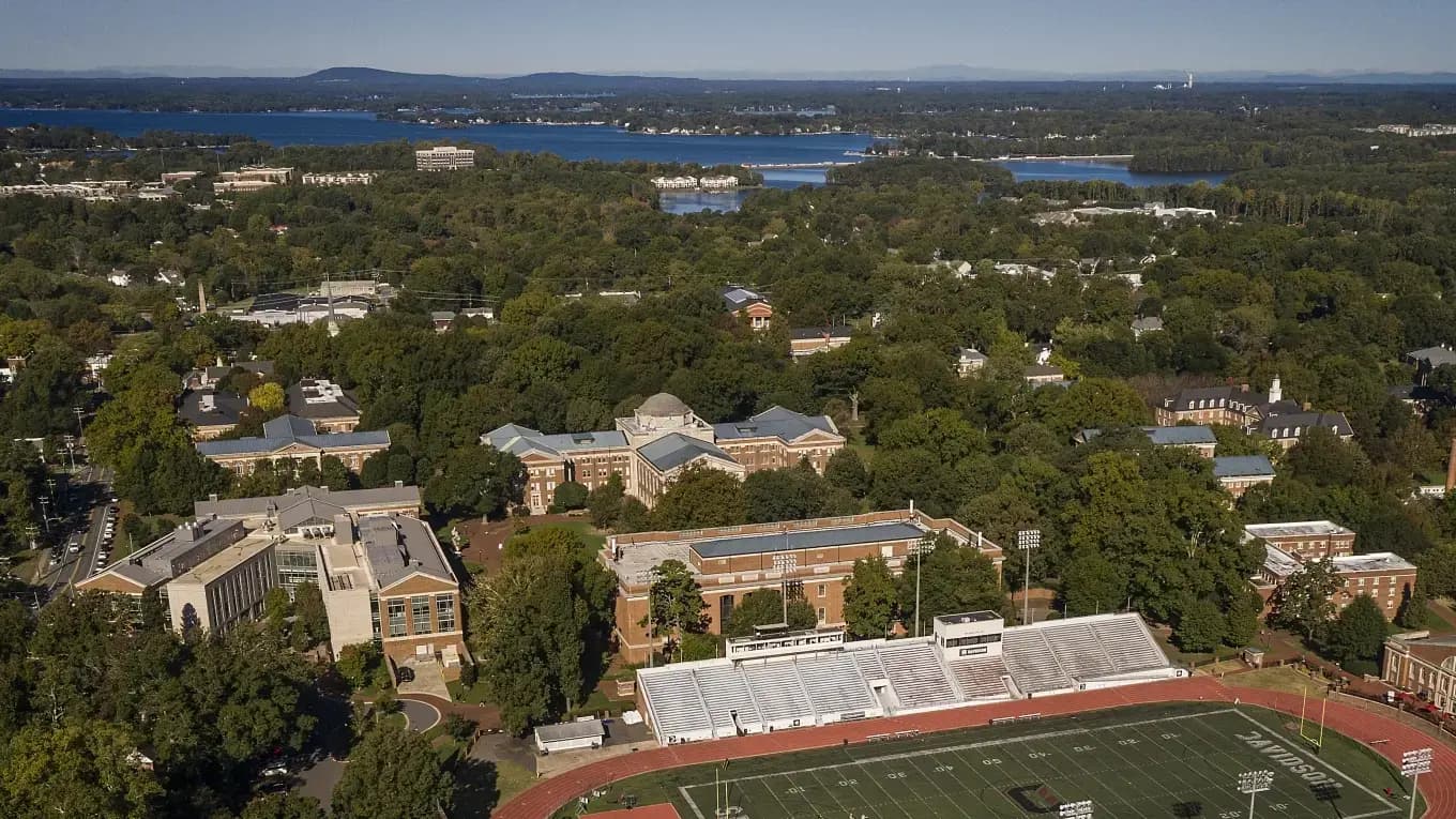 Davidson College campus image