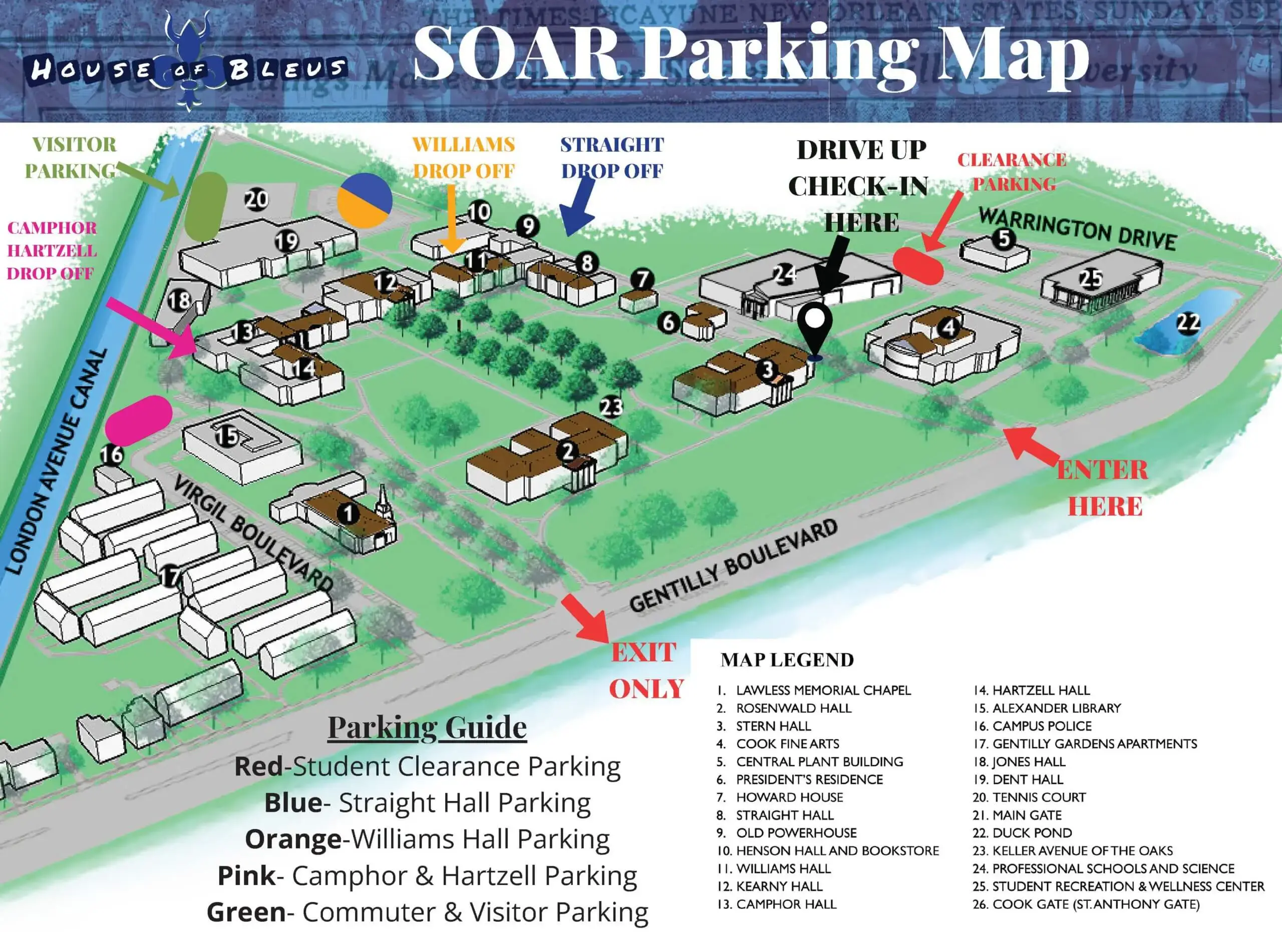 Dillard University campus image