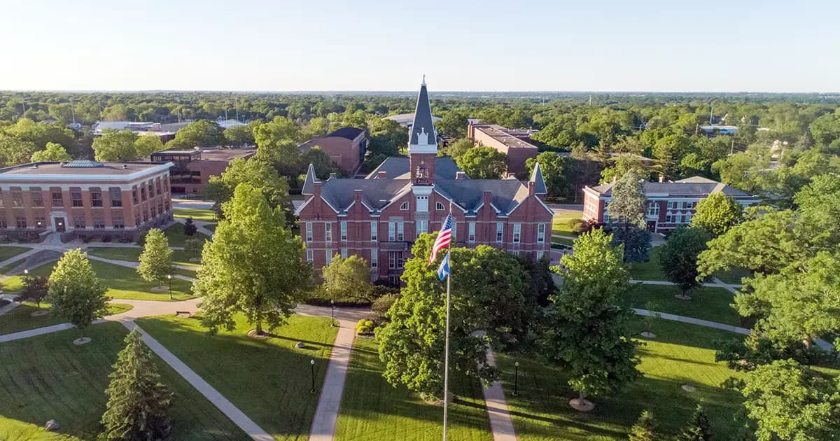 Drake University campus image