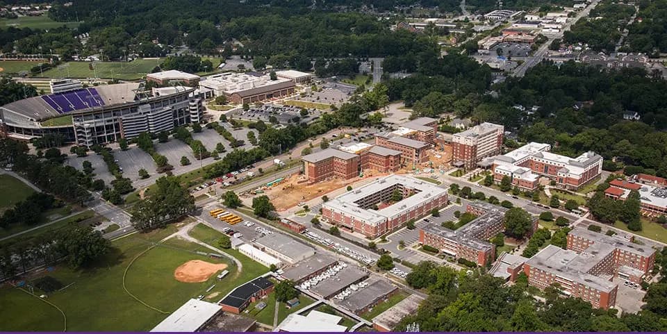 East Carolina University campus image