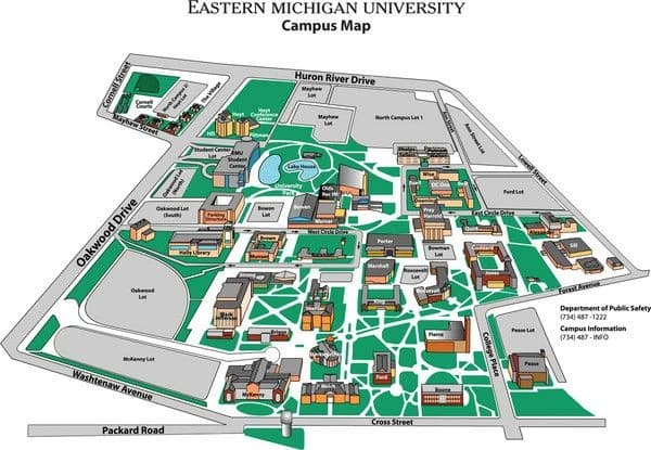 Campus / aerial photo