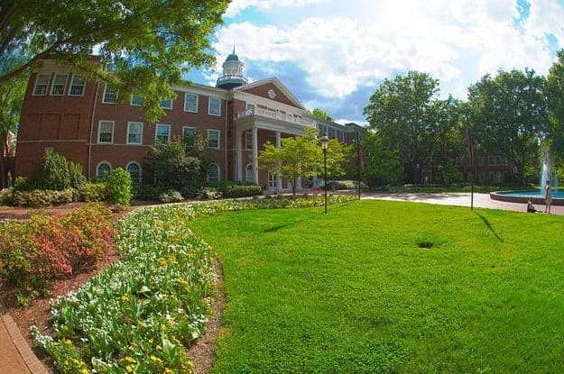 Elon University campus image