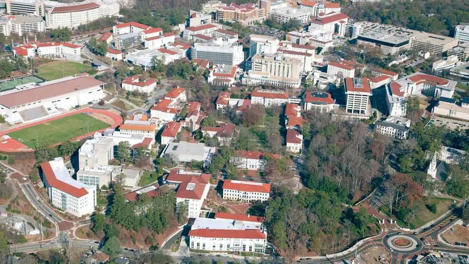 Campus / aerial photo