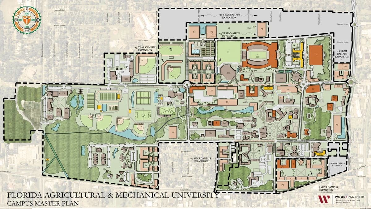 Campus / aerial photo
