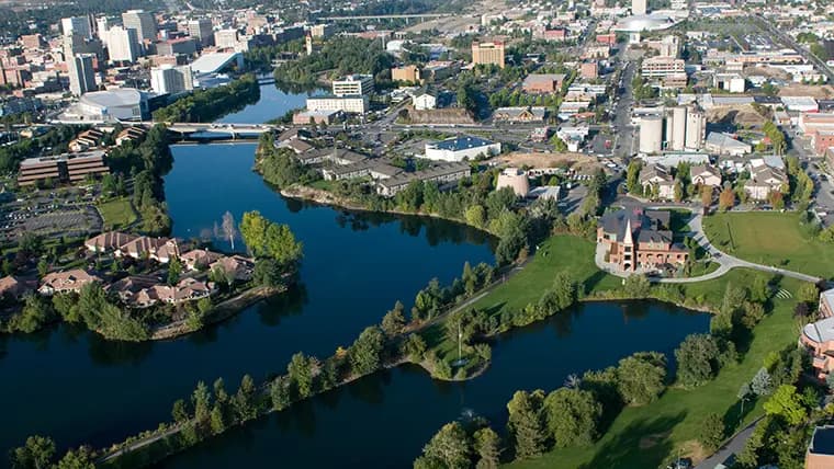 Gonzaga University campus image