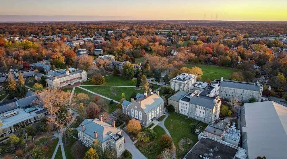 Haverford College campus image