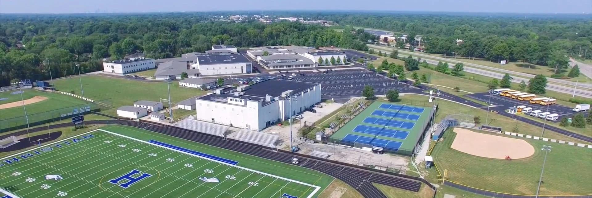 Campus / aerial photo