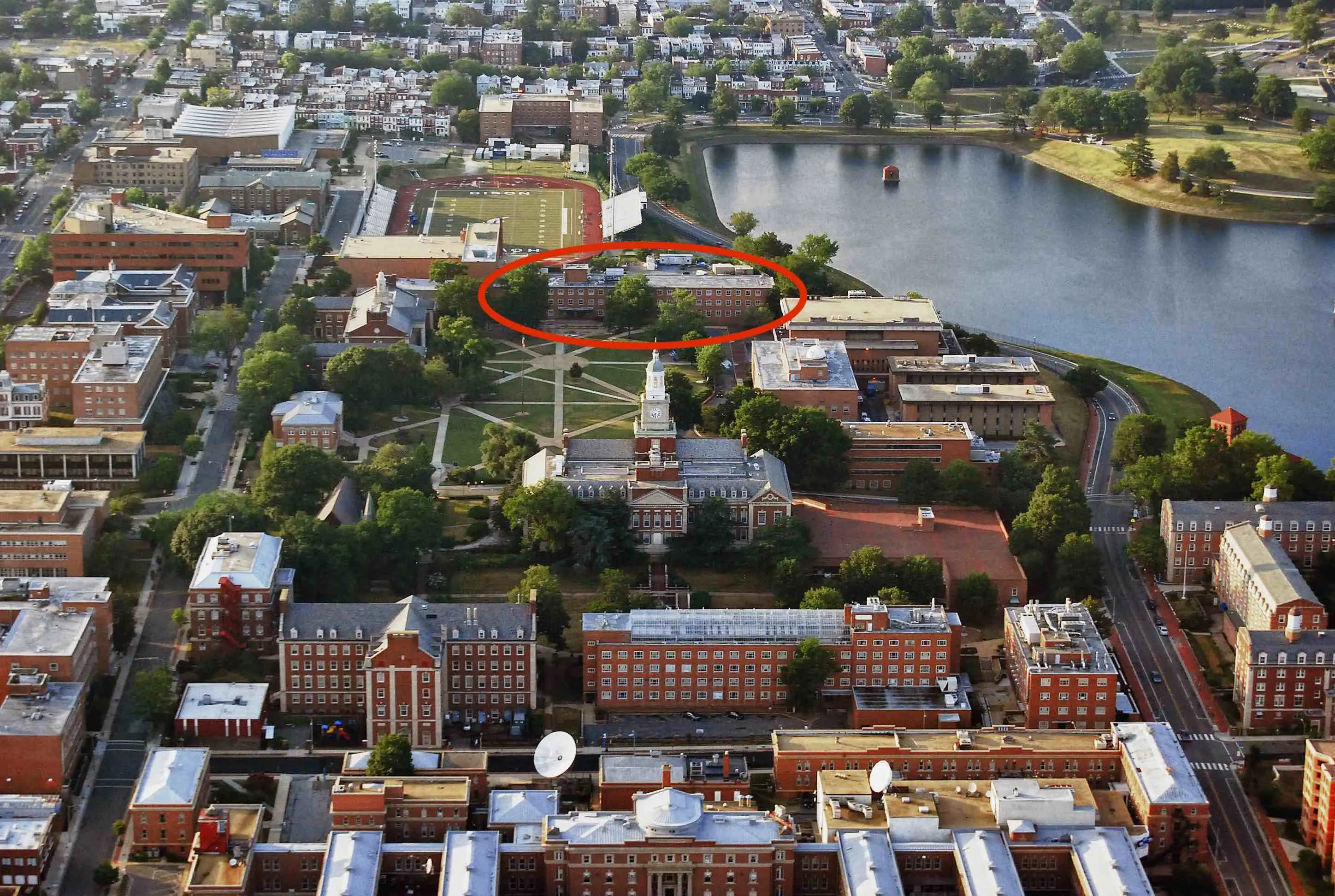Howard University campus image