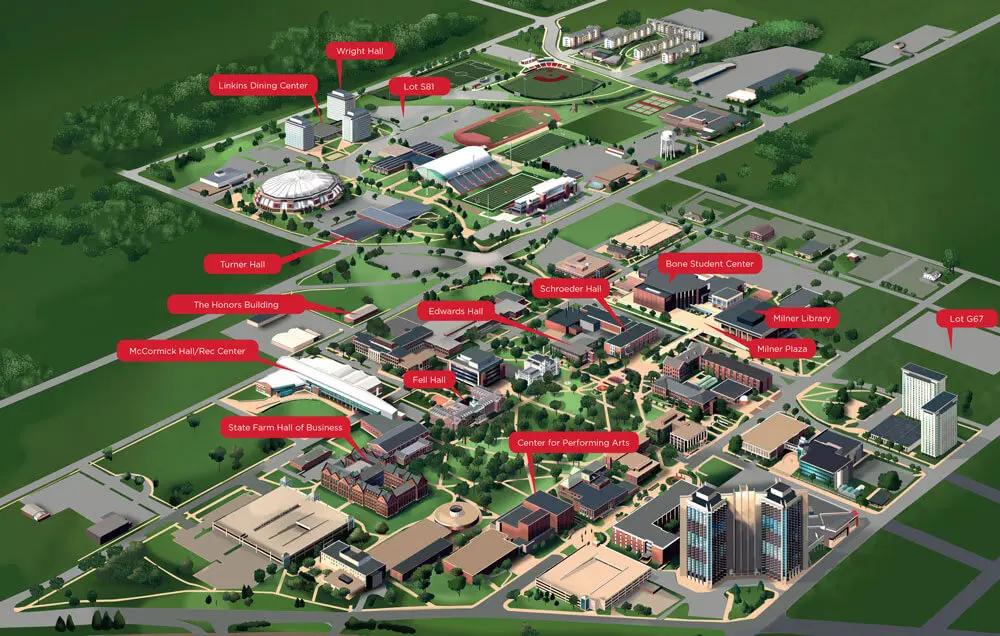 Illinois State University campus image