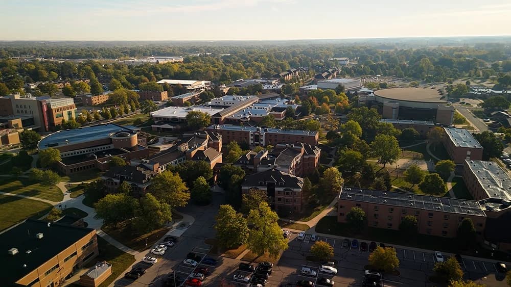 Campus / aerial photo