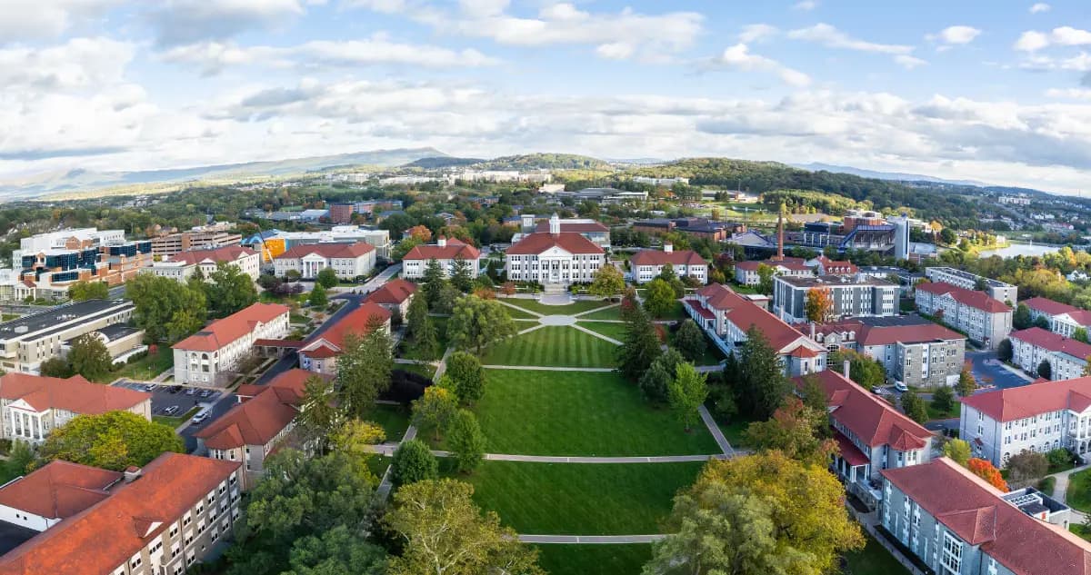 Campus / aerial photo