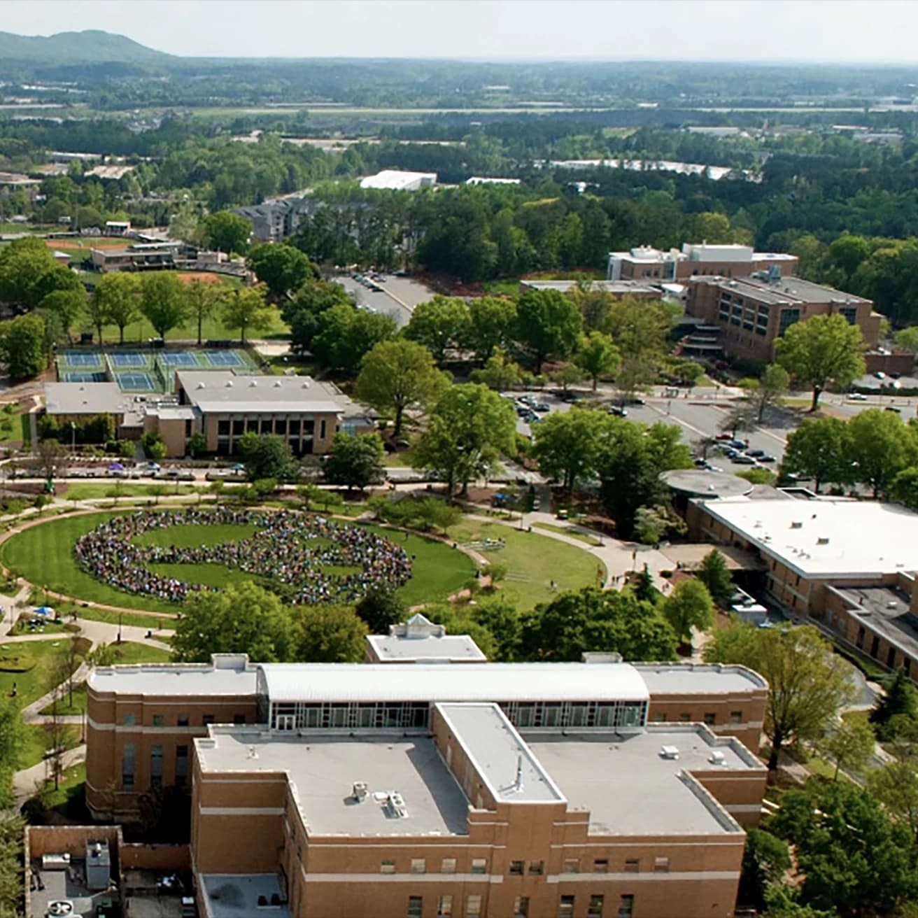 Campus / aerial photo