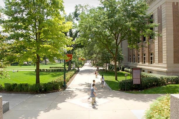 Campus / aerial photo