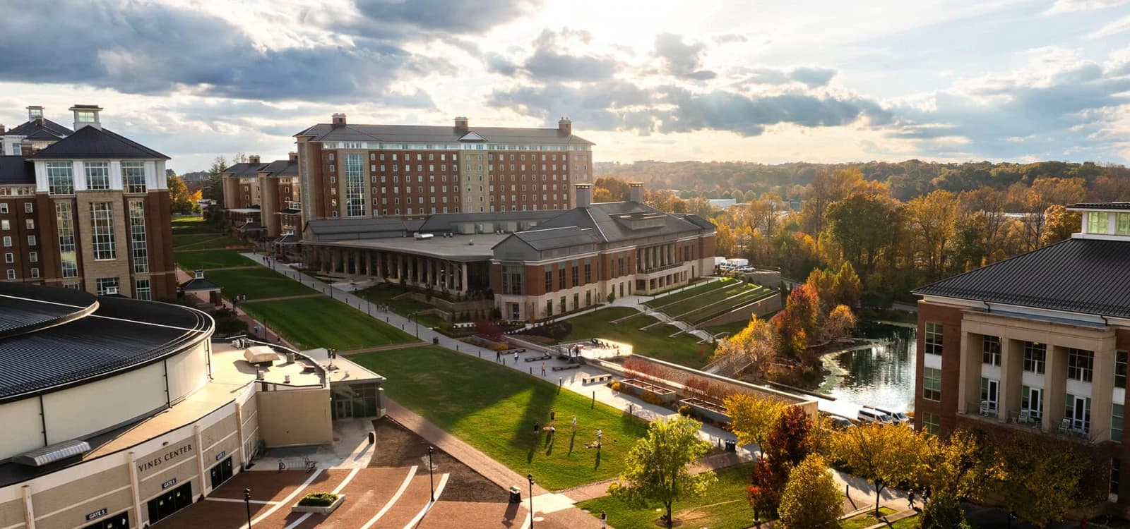 Campus / aerial photo