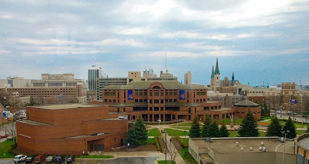 Campus / aerial photo