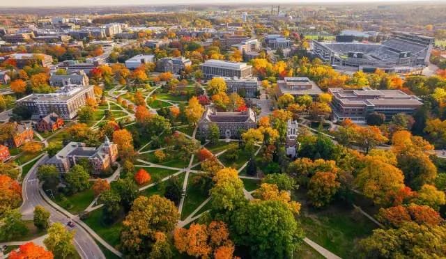 Campus / aerial photo