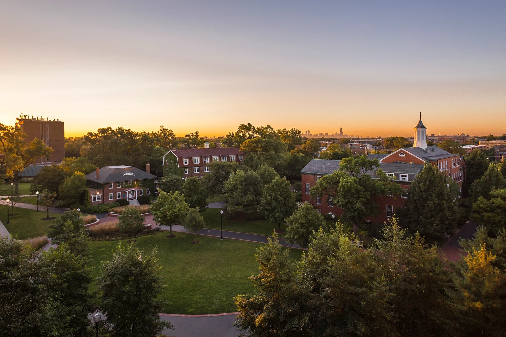 Campus / aerial photo