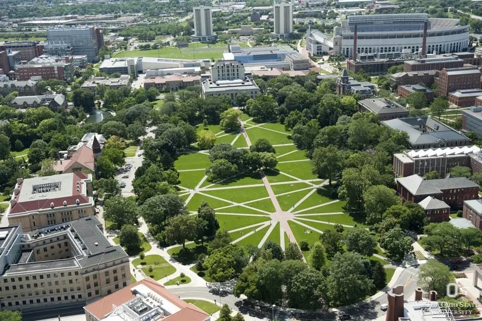 Campus / aerial photo