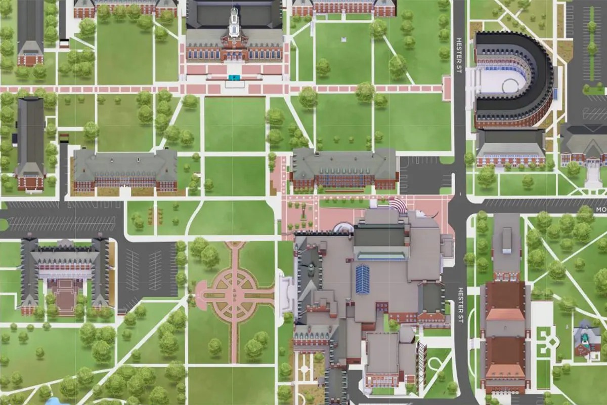 Campus / aerial photo