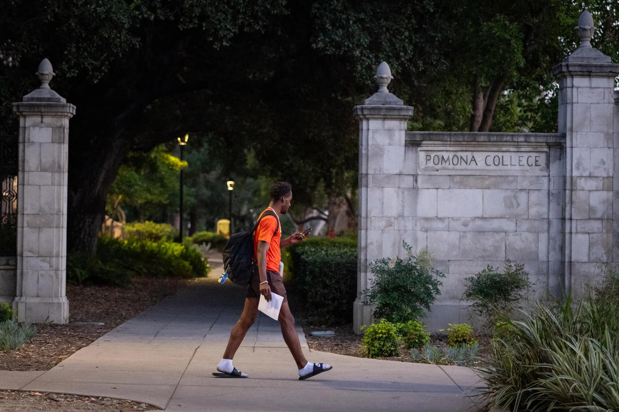 Pomona College campus image