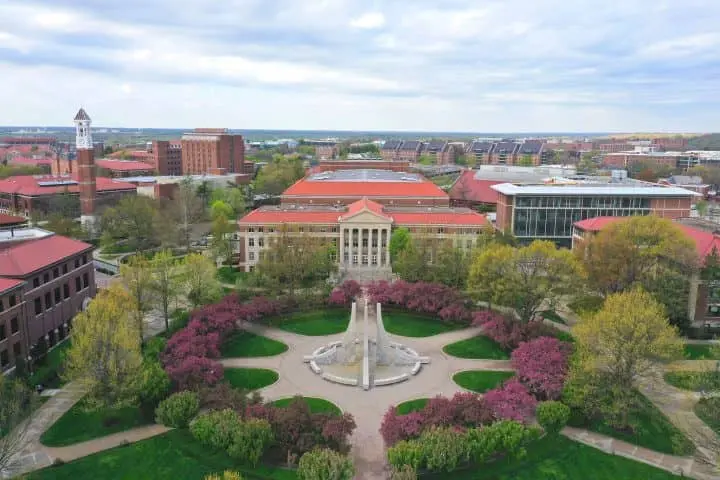 Campus / aerial photo