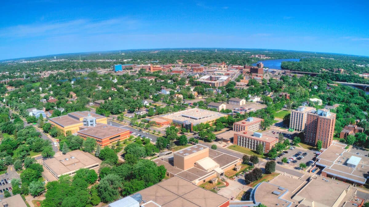 Campus / aerial photo