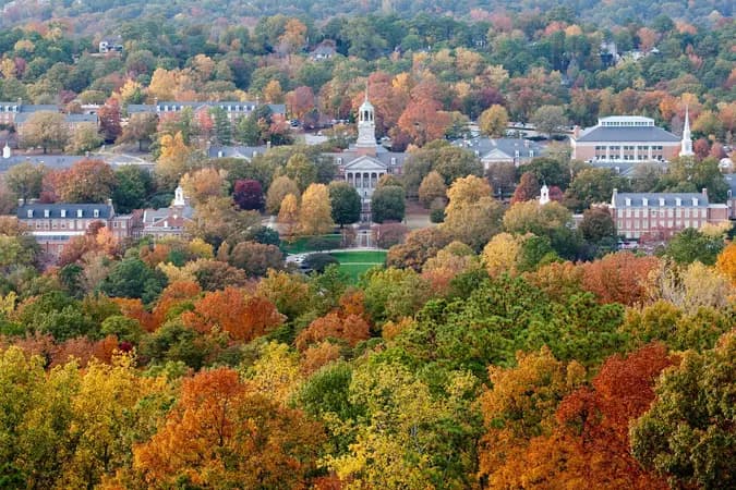 Samford University campus image