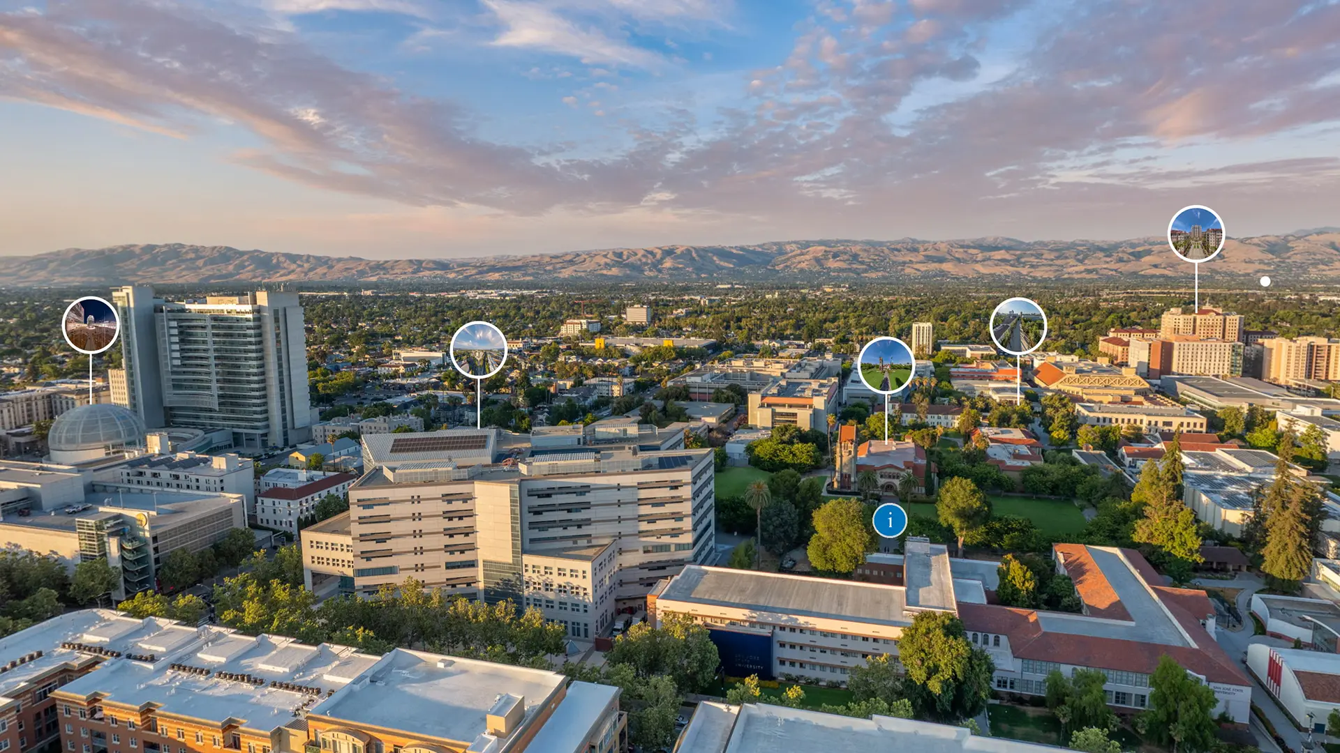 Campus / aerial photo