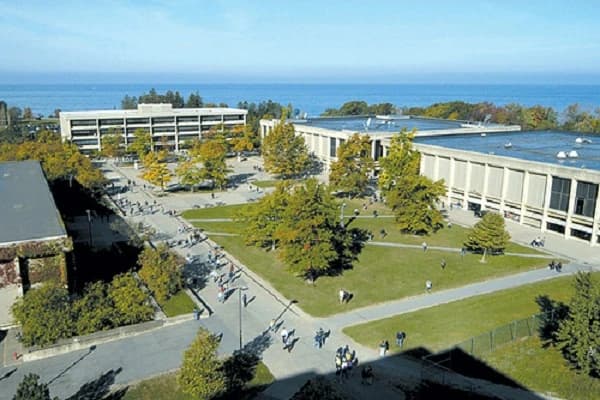 Campus / aerial photo