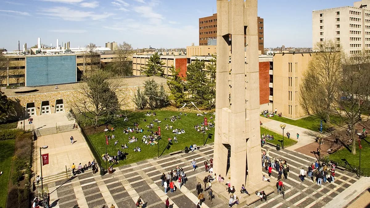 Campus / aerial photo
