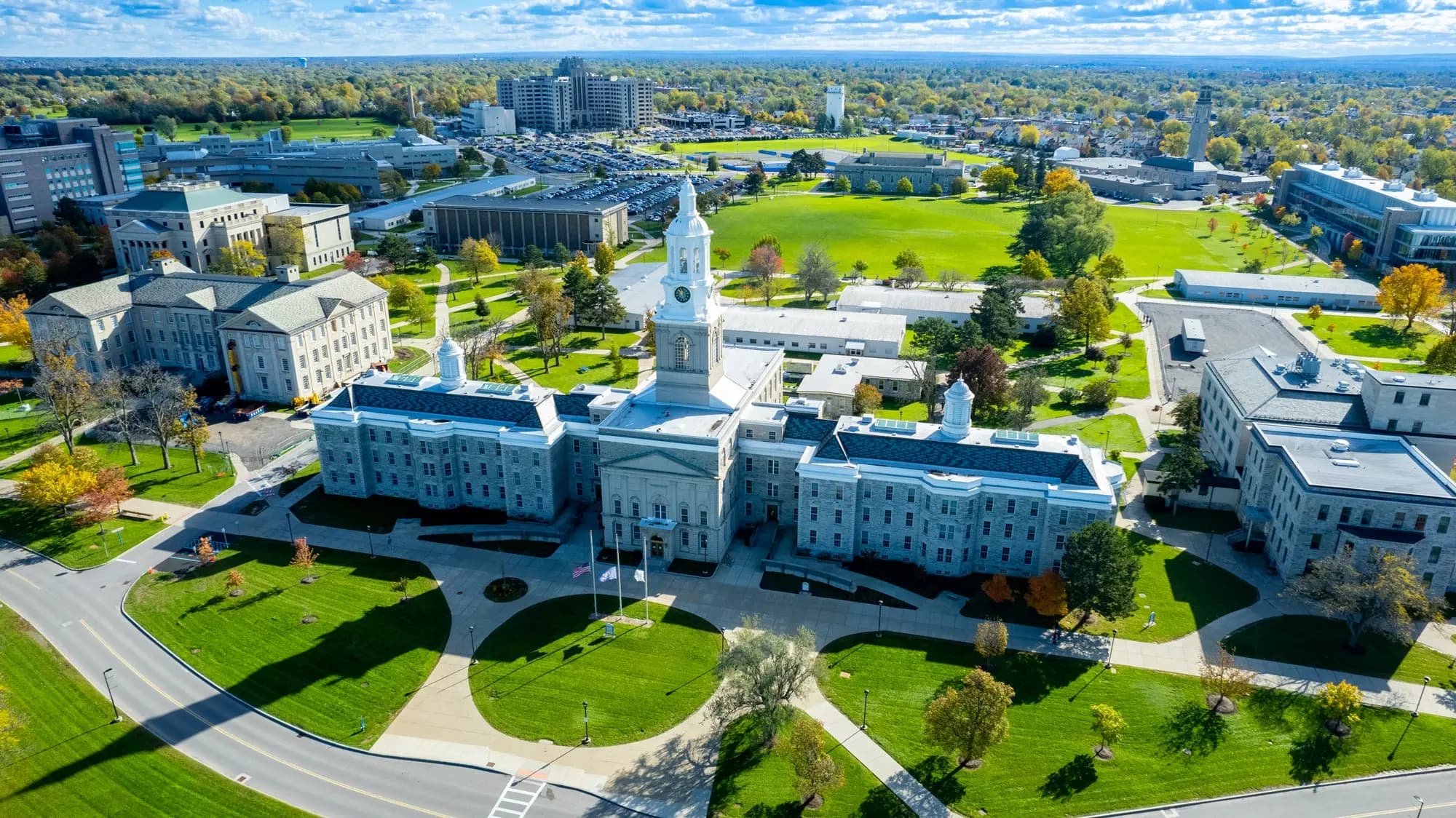 Campus / aerial photo