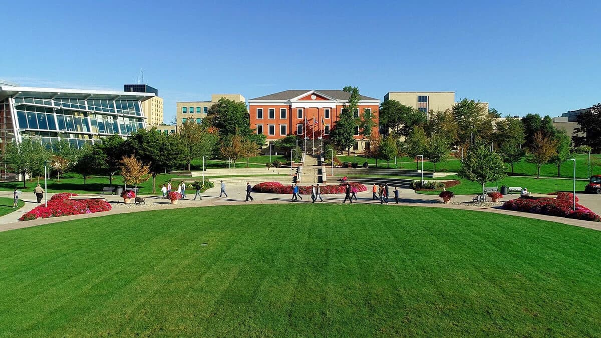 Campus / aerial photo