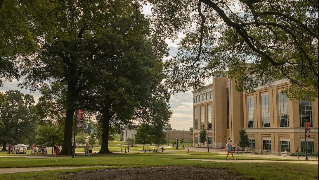 Campus / aerial photo