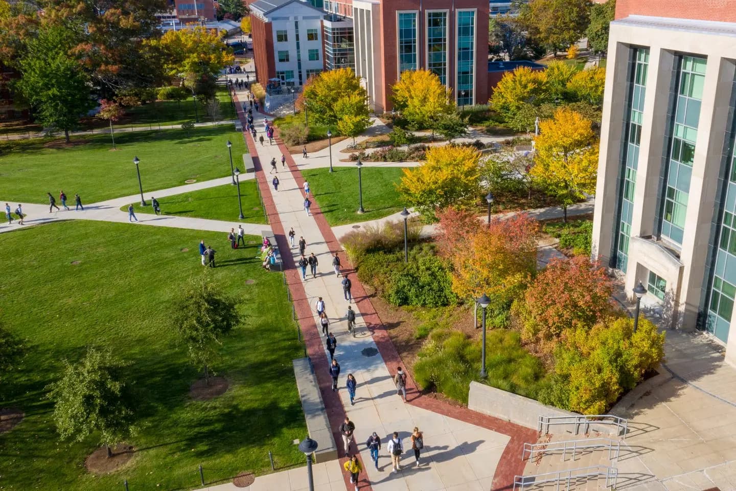 Campus / aerial photo