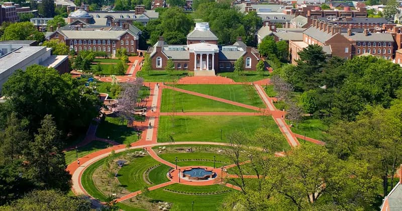 Campus / aerial photo