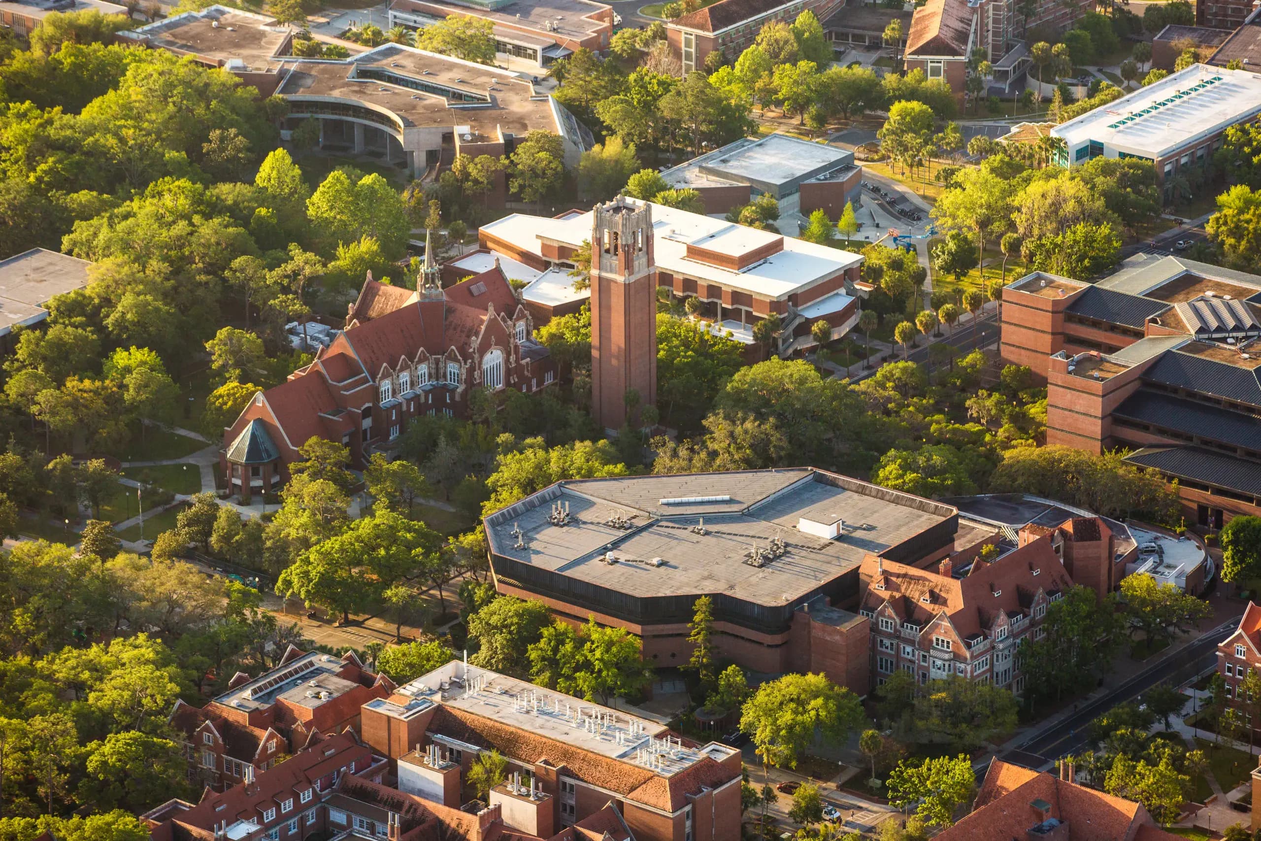 Campus / aerial photo
