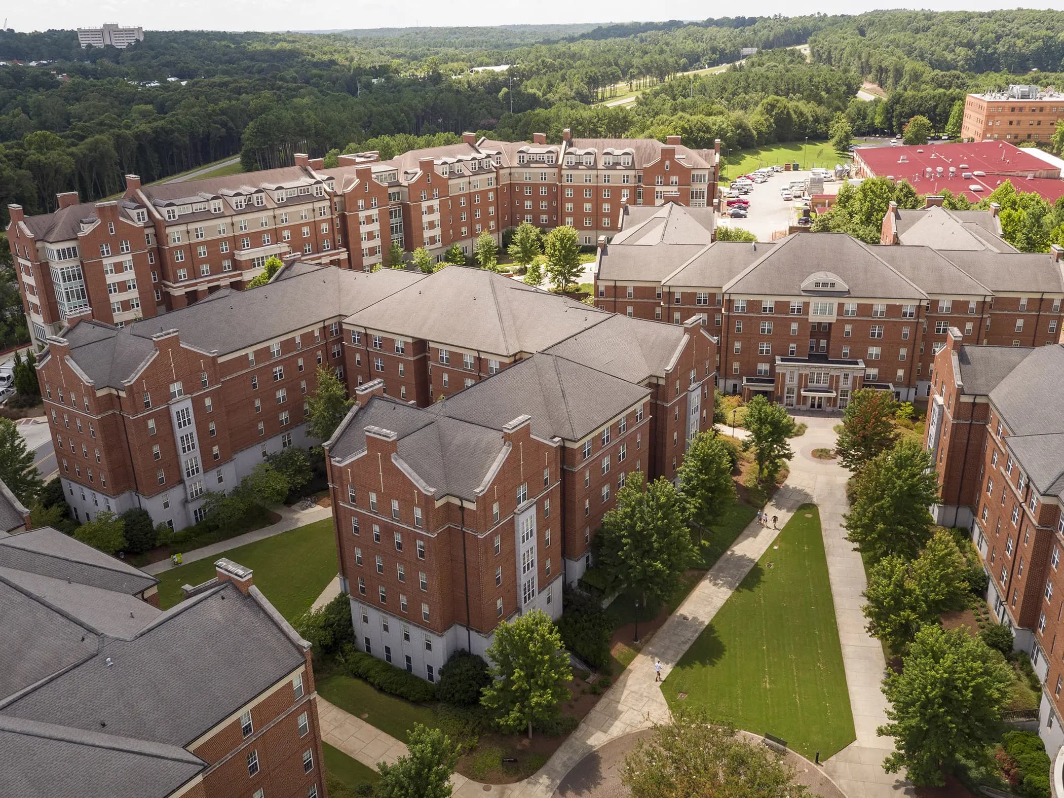 Campus / aerial photo